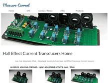 Tablet Screenshot of measure-current.com